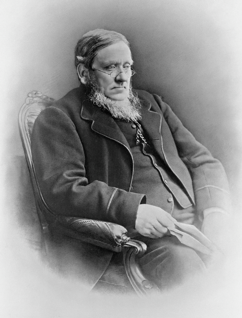 David Davies (1818-1890)  This image shows him in a rare moment of repose. Private collection (Lord Davies)